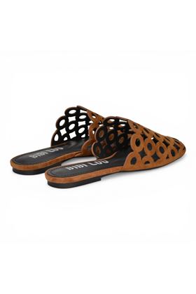 Sabot donna Bibi Lou in camoscio colore cuoio BIBI LOU- | 629Z30-CAM.CUERO